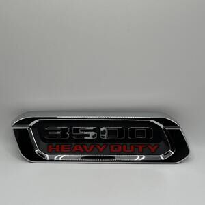 Dodge RAM 3500 Heavy Duty Chrome Emblem P68362219AB Driver Side